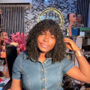 Budget Pixie Curls Fringe Unit