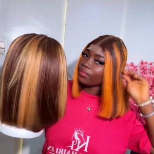 100% Human Hair Double Drawn Bone Straight